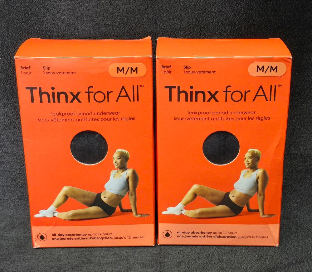 THINX Period Panties Underwear Everyday Comfort Brief Leakproof Super Absorbency